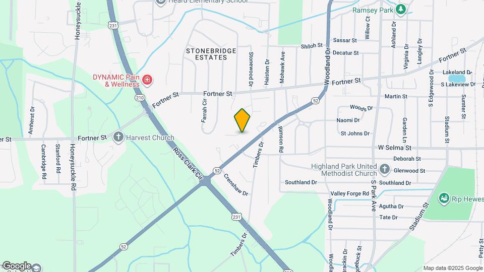 2415 Stonewood Dr Map and Location Details