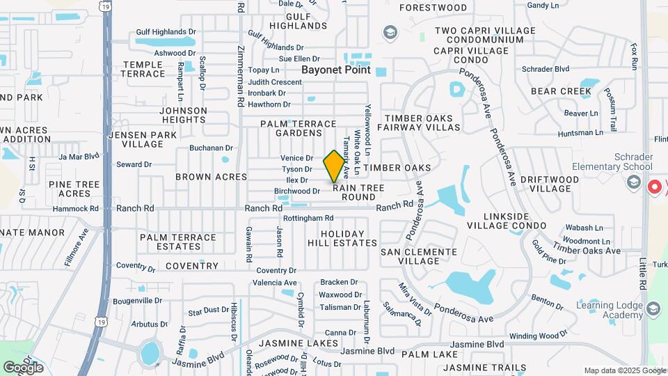 7821 Birchwood Dr Map and Location Details