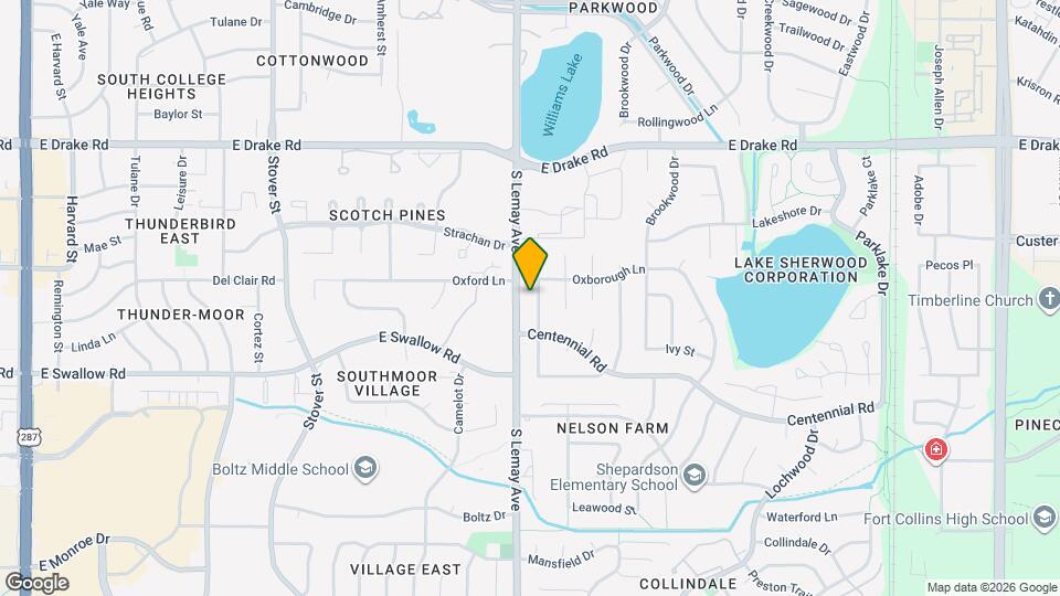 2913 Eastborough Dr Map and Location Details