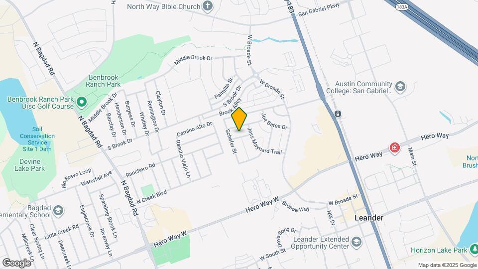 601 Flag Ln Map and Location Details