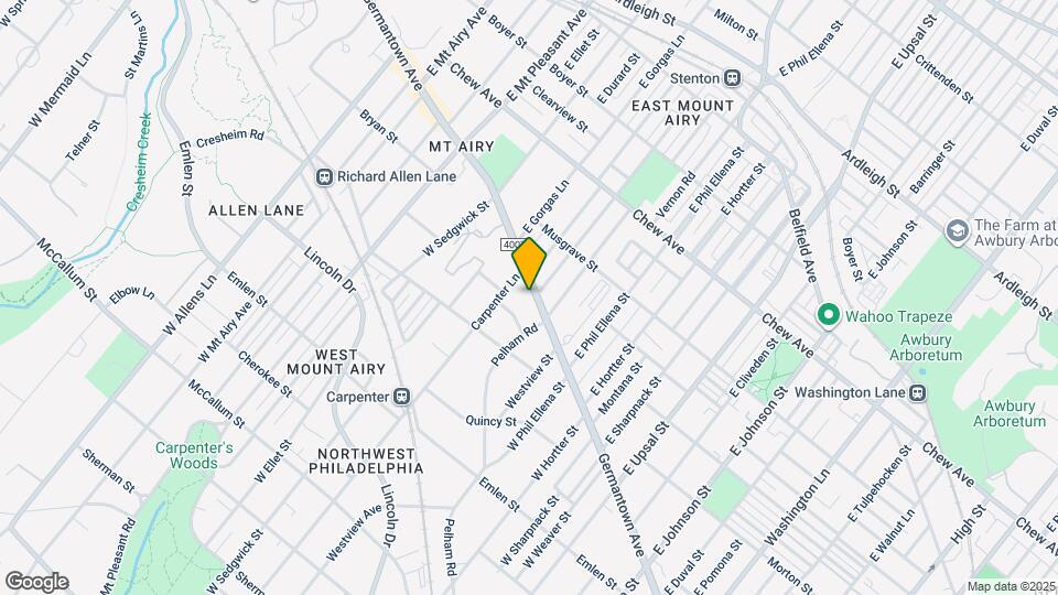 6772 Germantown Ave Map and Location Details
