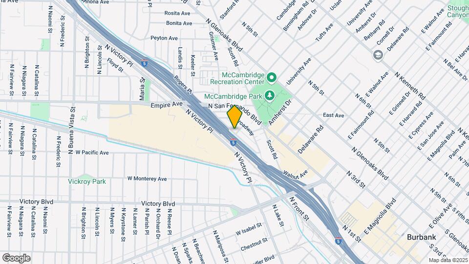 1400 Leland Way, Unit 1 Map and Location Details