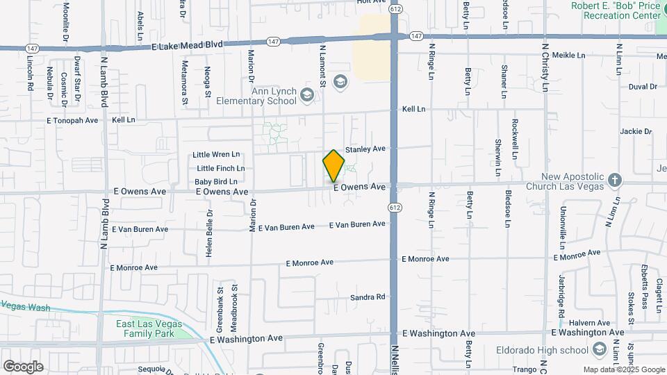 4930 E Owens Ave-Unit -D Map and Location Details