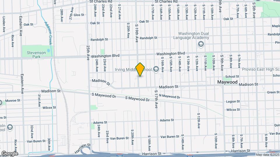 819 S 19th Ave Map and Location Details