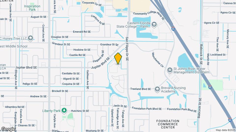 Palm Breeze Map and Location Details