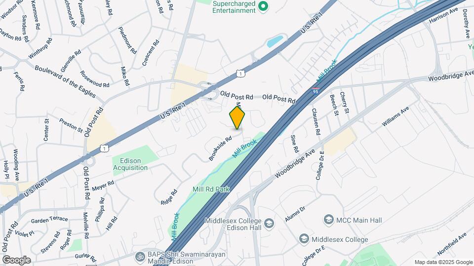 2 Brookside Rd Map and Location Details