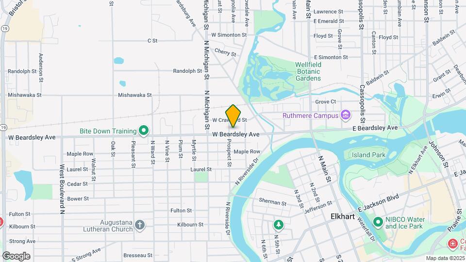 524 W Beardsley Ave Mapa y Detalles de la Ubicación