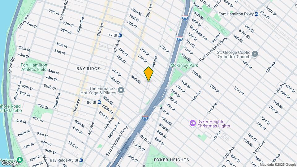 637 79th St Map and Location Details