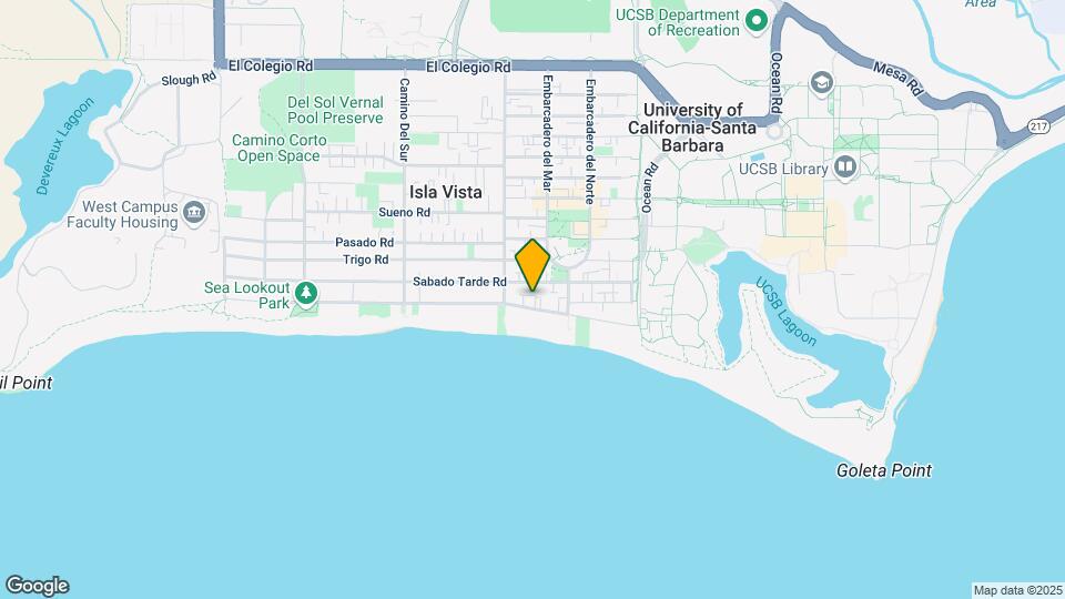 6570 Del Playa Dr Mapa y Detalles de la Ubicación
