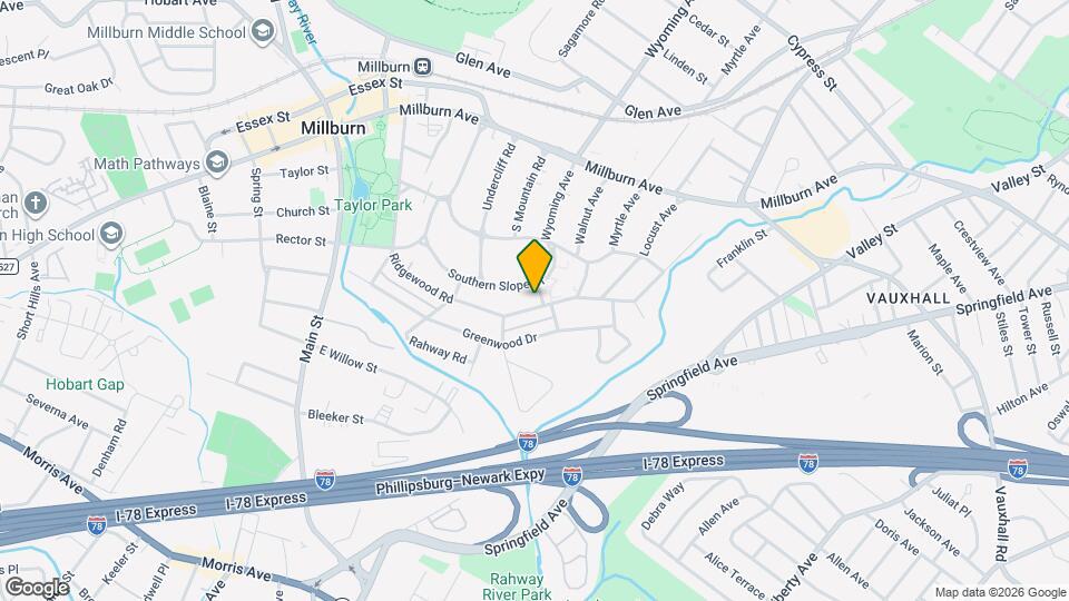 869 Ridgewood Rd Map and Location Details