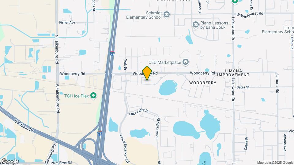 2403 Lake Woodberry Cir Map and Location Details