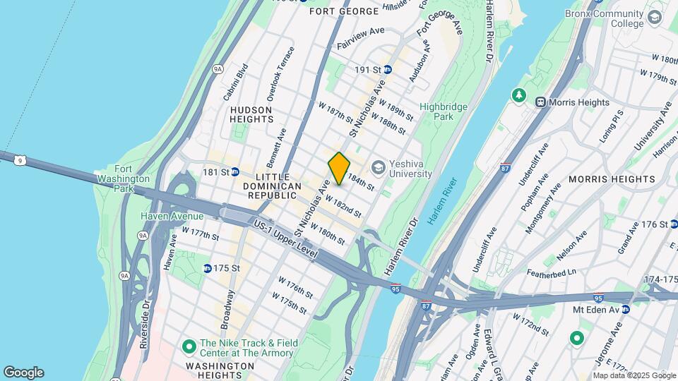 562 W 183rd St Map and Location Details