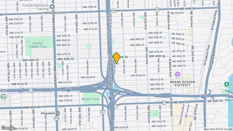 565 NW 44th St Map and Location Details