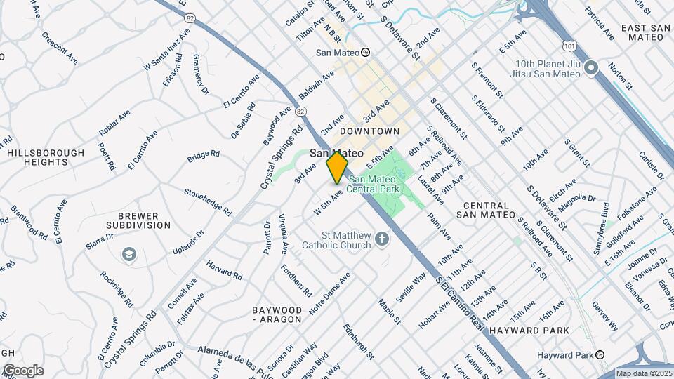 26-28 W 5th Ave Mapa y Detalles de la Ubicación
