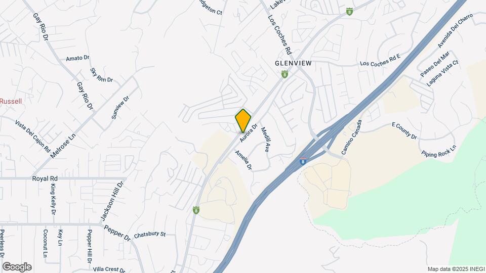 13104 Aurora Dr Map and Location Details