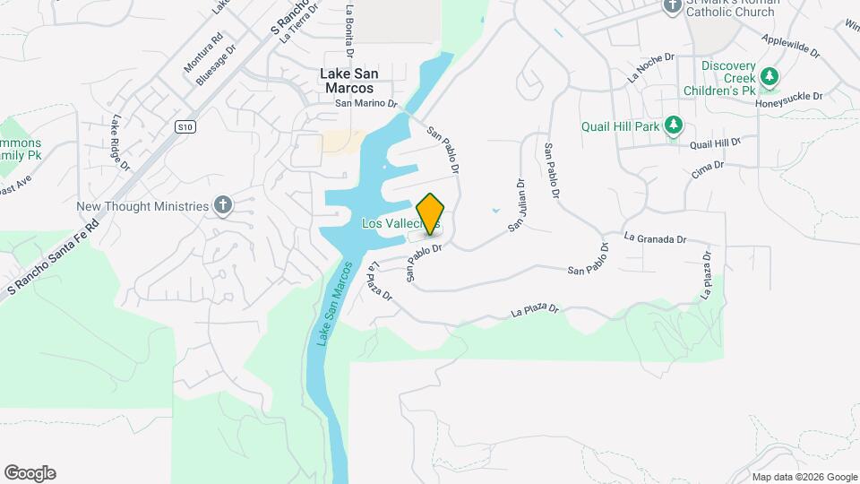 1521 San Pablo Dr Map and Location Details