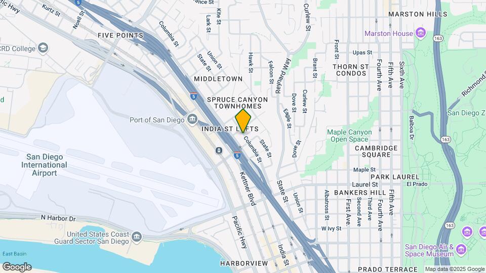 2940 Columbia St Map and Location Details