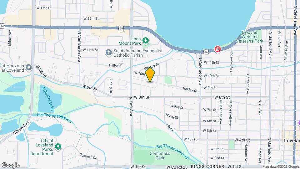 1129 Gard Pl Mapa y Detalles de la Ubicación