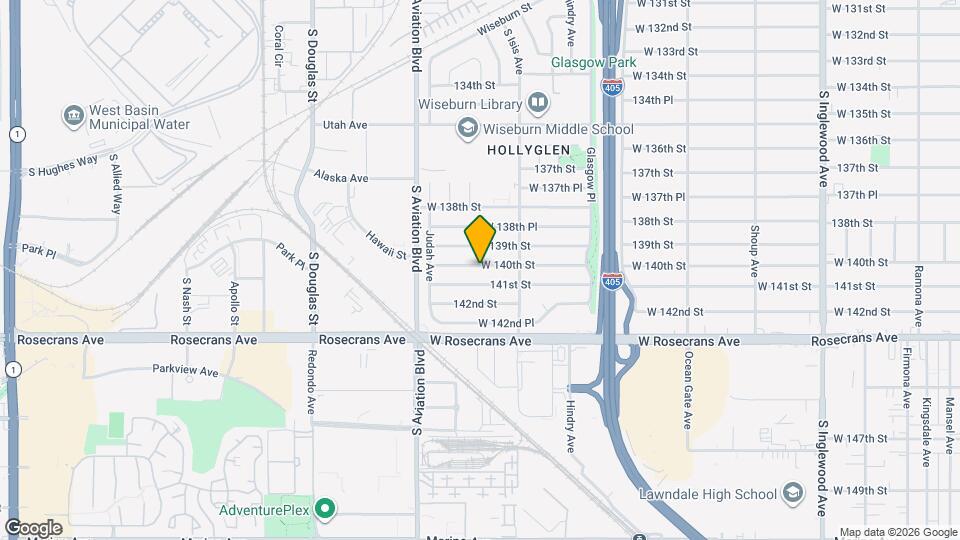 5440 W 140th St Map and Location Details