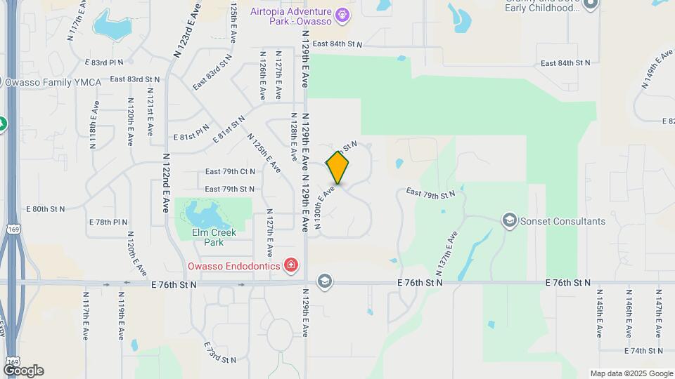 7810 N 131st E Ave Map and Location Details