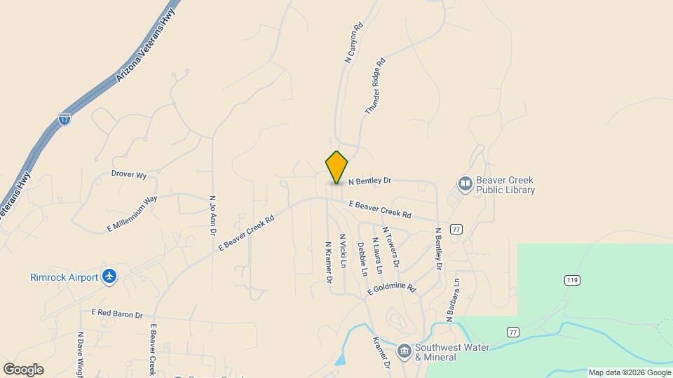 5920 Thunder Ridge Rd Map and Location Details