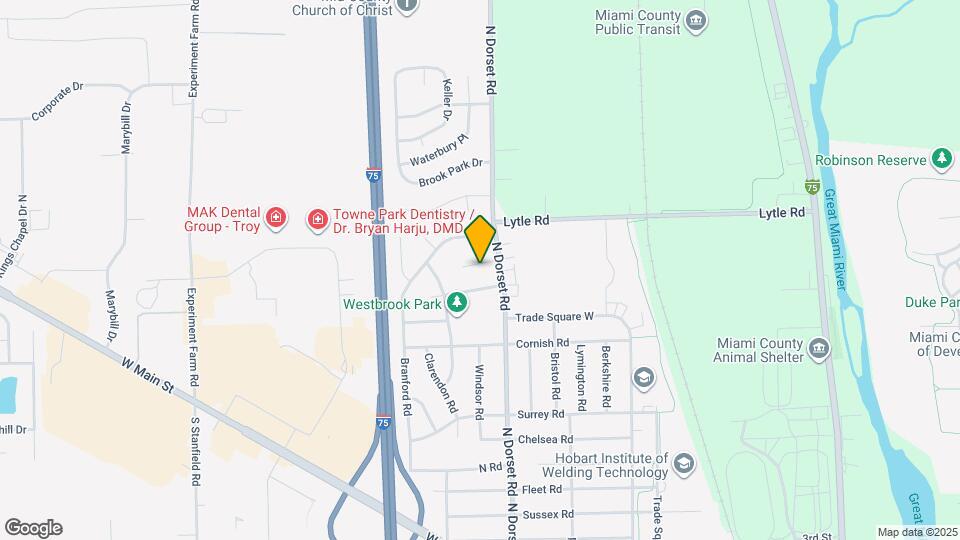 1550 Leedes Rd Map and Location Details