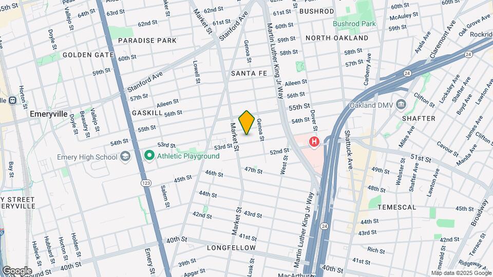 886 53rd St Mapa y Detalles de la Ubicación