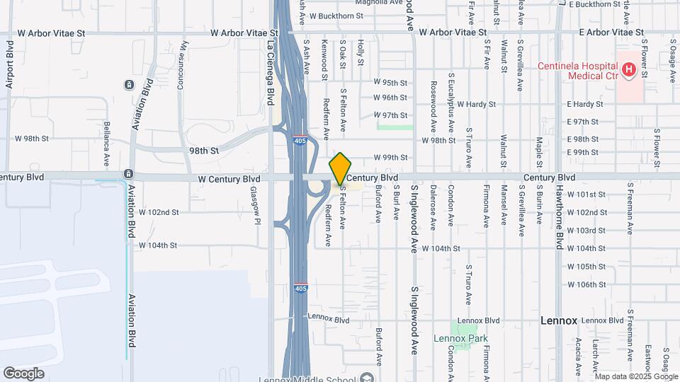 10019 S Felton Ave Map and Location Details