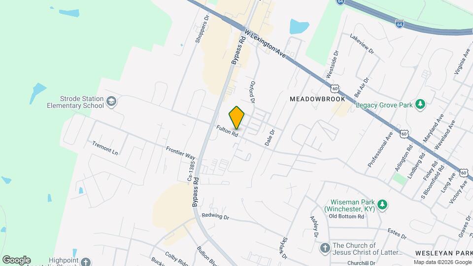 1305 Fulton Rd Mapa y Detalles de la Ubicación