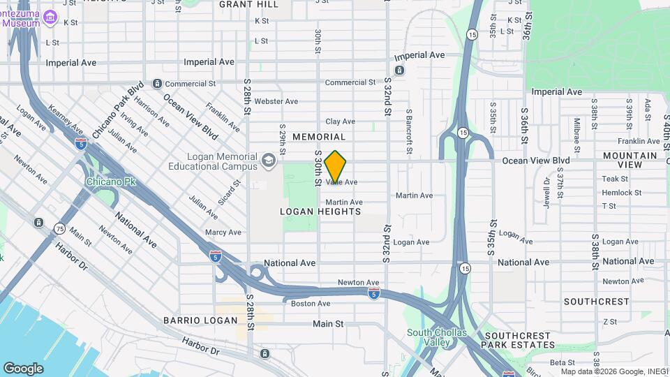 3041 Valle Ave Map and Location Details
