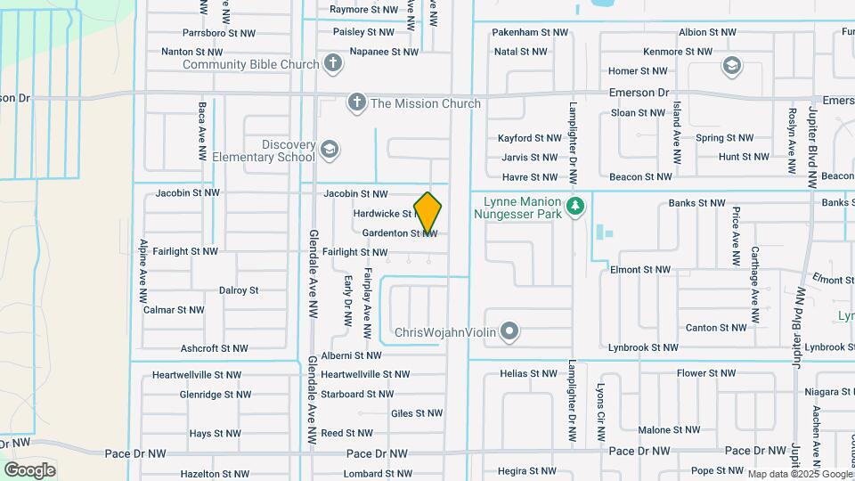 1500 Gardenton St NW Map and Location Details
