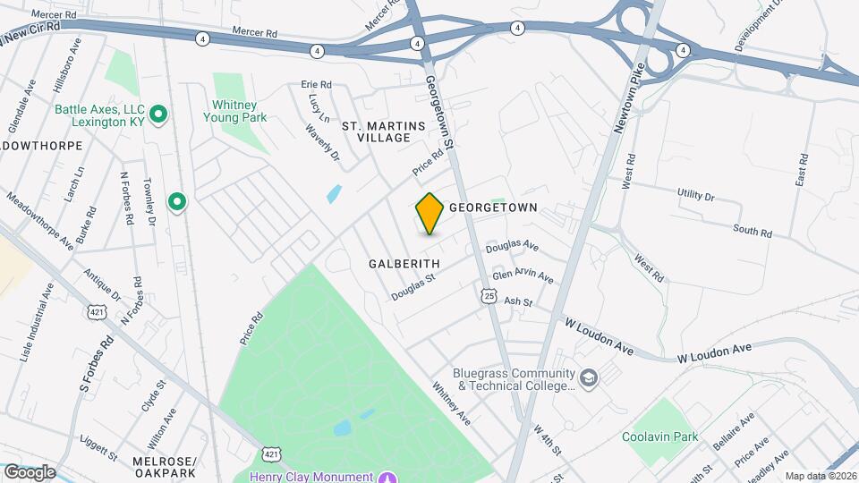 433 Lindberg Dr Map and Location Details