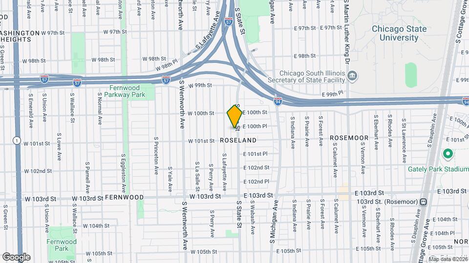10040 S State St, Unit State Map and Location Details