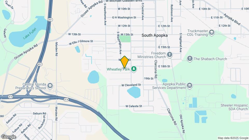 1460 Marvin C. Zanders Ave Map and Location Details