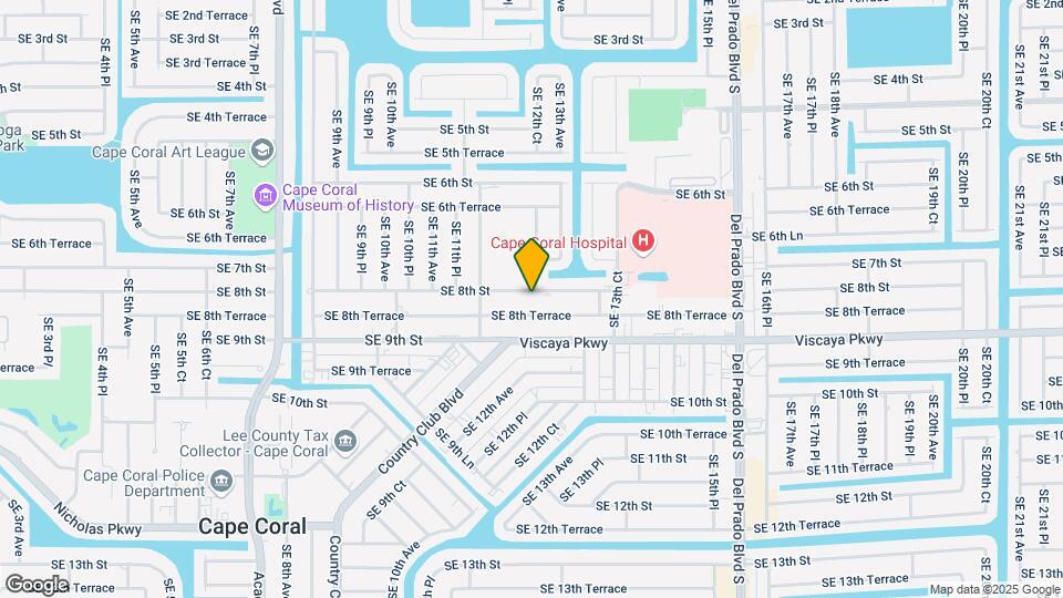 1232 SE 8th St Map and Location Details