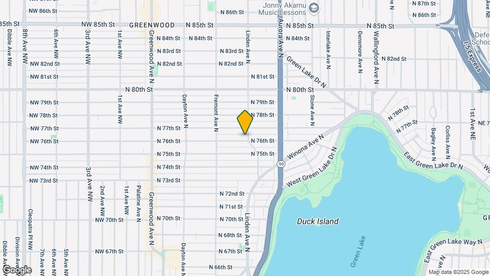 756 N 76th St Map and Location Details