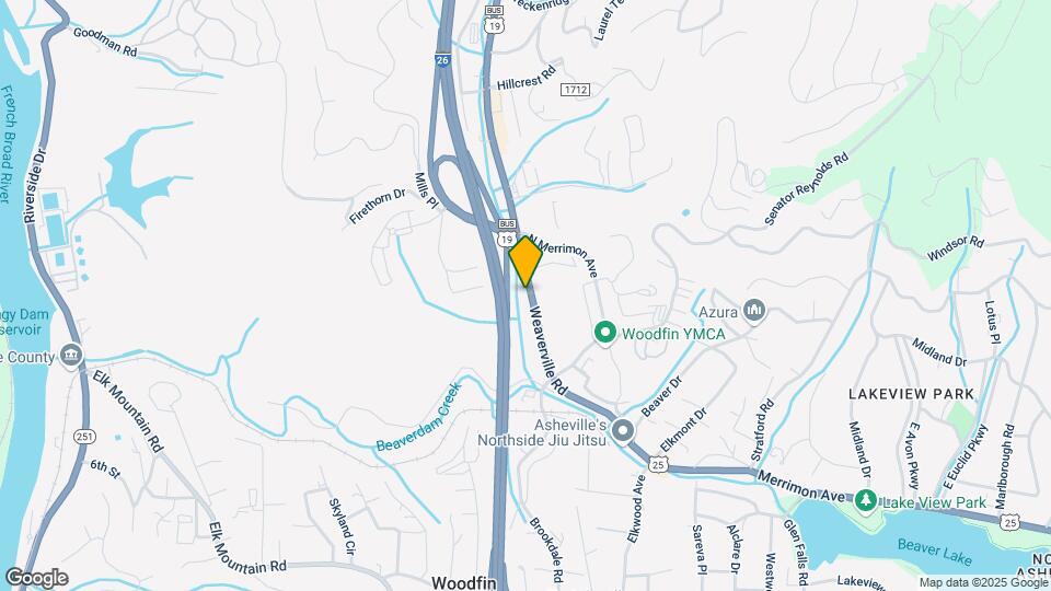 90-100 Weaverville Rd Map and Location Details