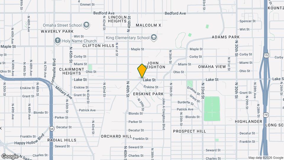 2237 N 38th St Map and Location Details