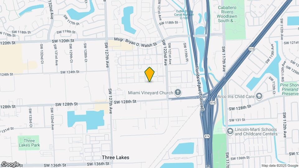 12358 SW 125th Terrace Map and Location Details