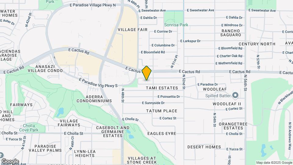 4930 E Paradise Dr Map and Location Details