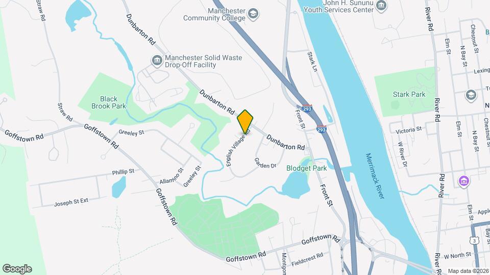 36 English Village Rd Map and Location Details