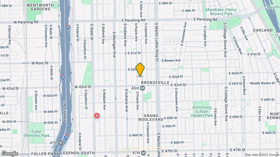 4229 S Prairie Ave Map and Location Details