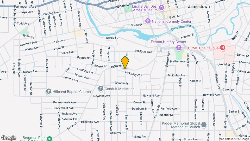 222 Mckinley Ave Map and Location Details