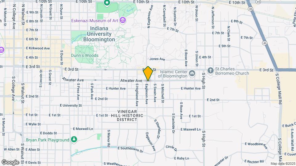 405 S Jordan Ave Map and Location Details