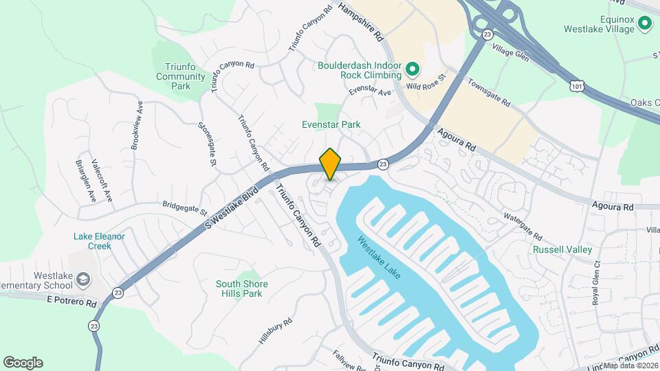 1174 S Westlake Blvd Map and Location Details