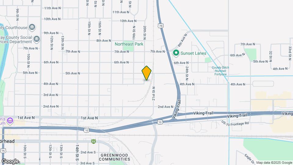 400 20th St N Map and Location Details