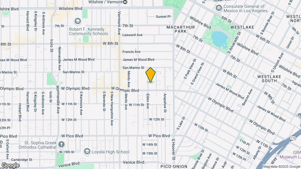 976 Elden Ave Map and Location Details