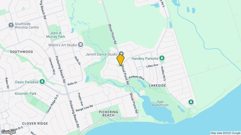 1070 Shoal Point Rd Map and Location Details