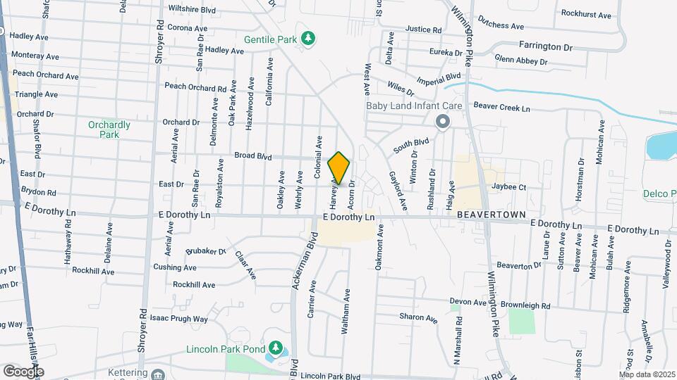 950 East Dr Map and Location Details