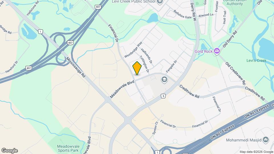 1838 Bridlington Ct Map and Location Details